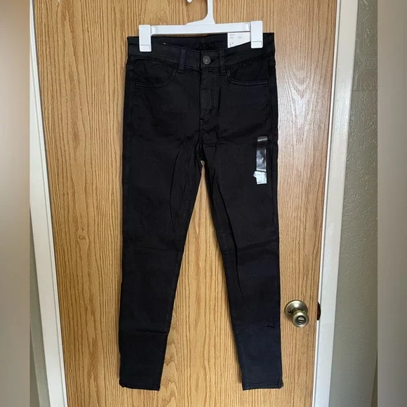 American Eagle Black Jeggings - Picture 2 of 5